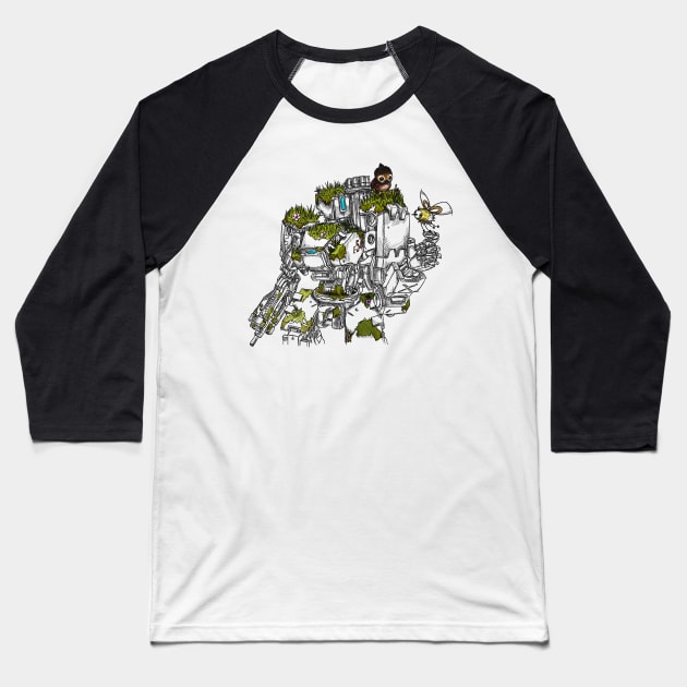 Bastion is a nature lover Baseball T-Shirt by SimonPdv